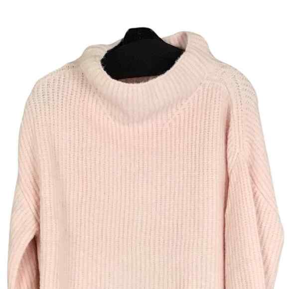 Line Womens XS Peach Mock Neck Knit Sweater Long Sleeve Pullover NWOT - Picture 6 of 7